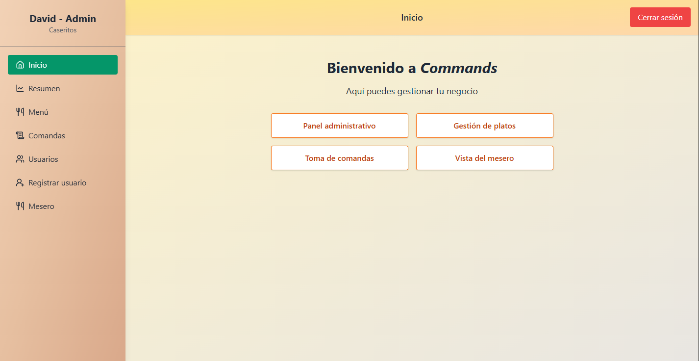 Imagen de Sitio web Commands